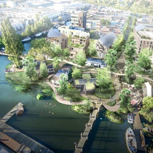 De Ceuvel presents its plan to the city