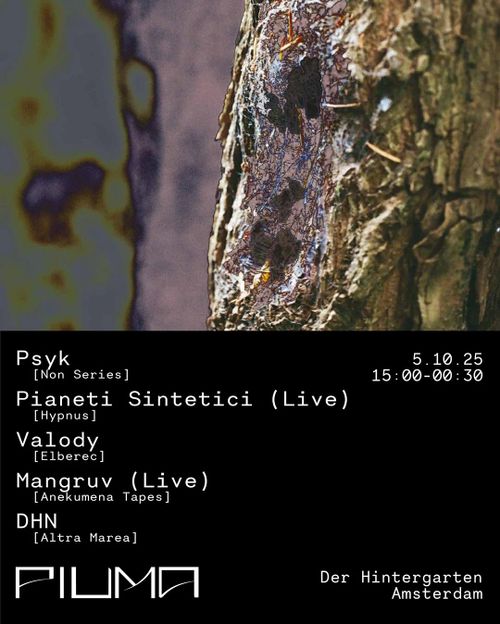 PIUMA W/ PSYK, PIANETI SINTETICI (LIVE), VALODY & MORE