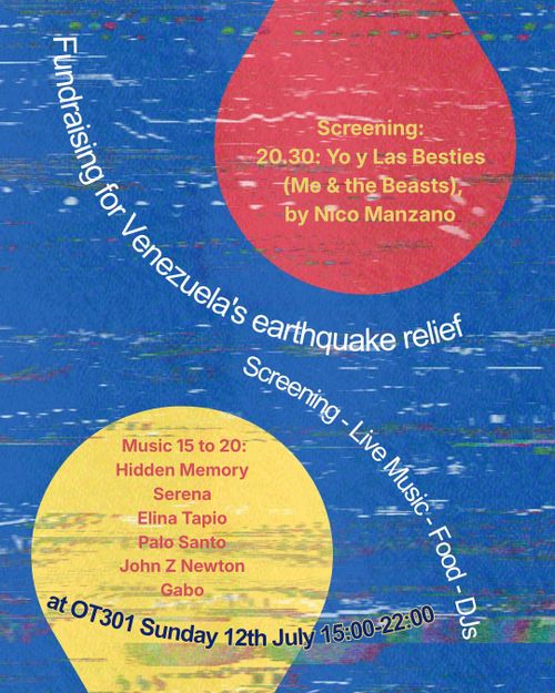 Venezuela earthquake fundraiser