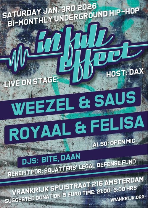 IN FULL EFFECT // WEEZEL & SAUS//ROYAL & FELISA