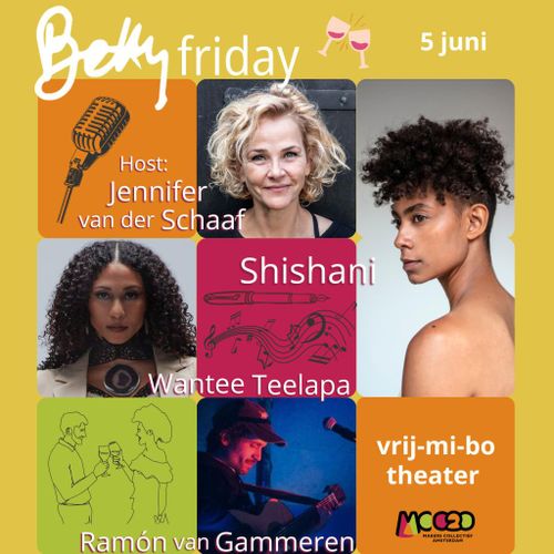 Betty Friday – vrij-mi-bo cabaret – MC020