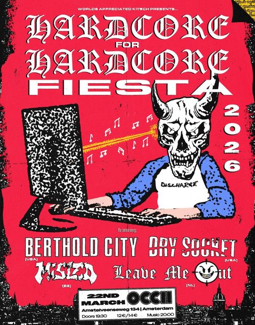 BERTHOLD CITY (US) + DRY SOCKET (US) + MISLED (BE) +  LEAVE ME OUT