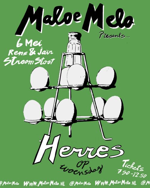 Herres op Woensdag – Rens & Jaïr, Stroomstoot, DJ TBA