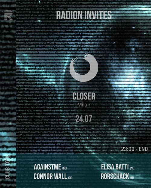 Closer Milano | RADION CLUB TOUR