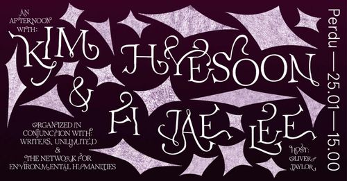 An Afternoon with Kim Hyesoon and Fi Jae Lee