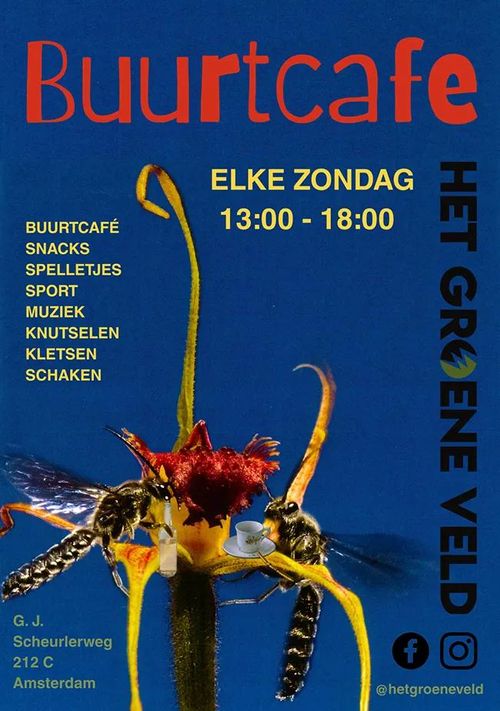 Zondag: Buurtcafé