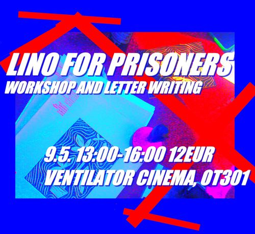 Lino For Prisoners: Linocut workshop and letter writing for Palestine Action prisoners