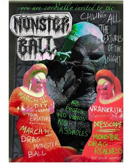 WTF Queer Wednesday/  Make Monster Costumes For Saturday, Art /Craft