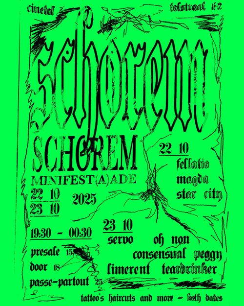 SCHOREM (A)ADE | thursday