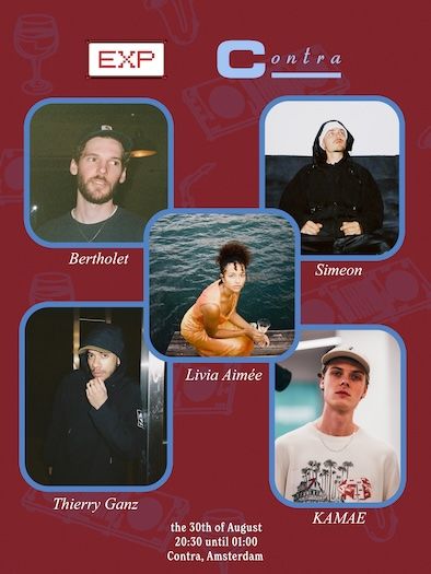 EXP @ Contra + Thierry Ganz, KAMAE, Simeon & Bertholet