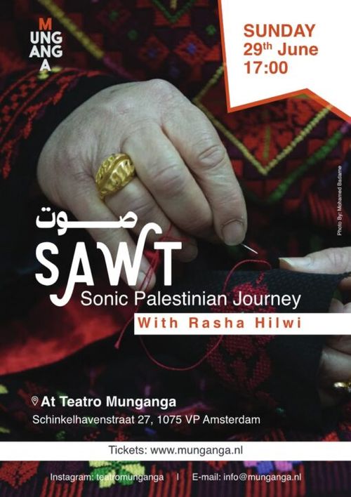 “Sawt” listening sessions: Palestinian songs played by writer and DJ Rasha Hilwi