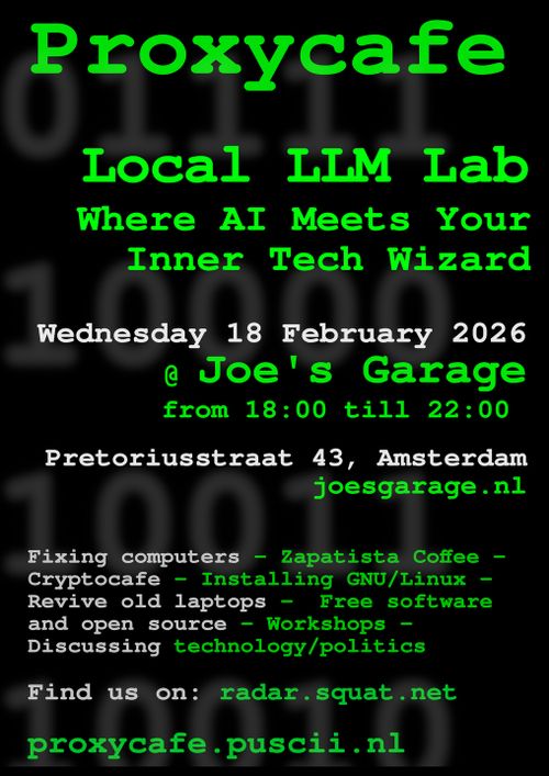 Proxycafe: Local LLM Lab, Where AI Meets Your Inner Tech Wizard