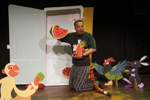 Kinderboekenweek: Anansi de spin viert feest (3+)