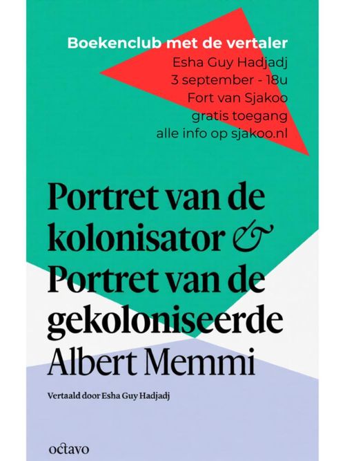Boekenclub met de vertaler van Memmi’s ‘Portret van de kolonisator & Portret van de gekoloniseerde’