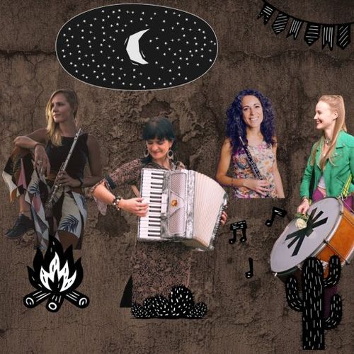 Muziek uit Noordoost van Brazilië met Elizabeth Fadel Floor Polder Helene Jank en Maripepa Contreras
